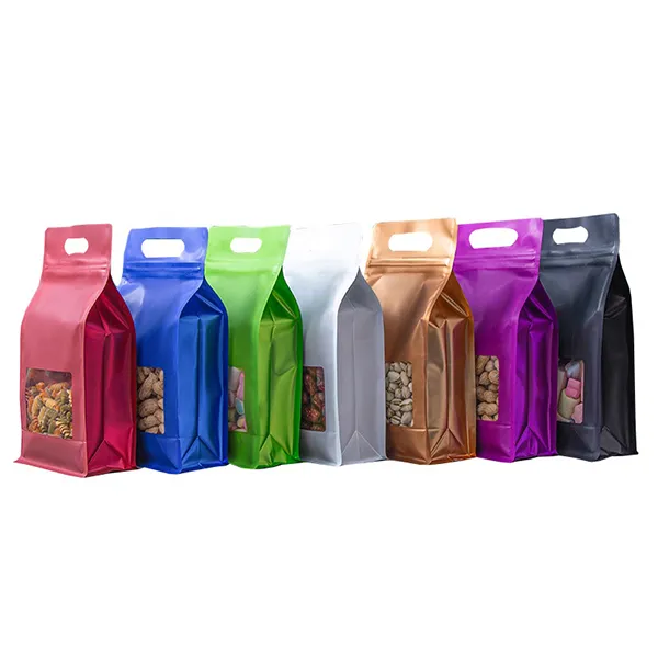 Aluminum Foil Flat Bottom Bag – Coffee Beans Storage-1