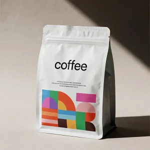 printed coffee bags