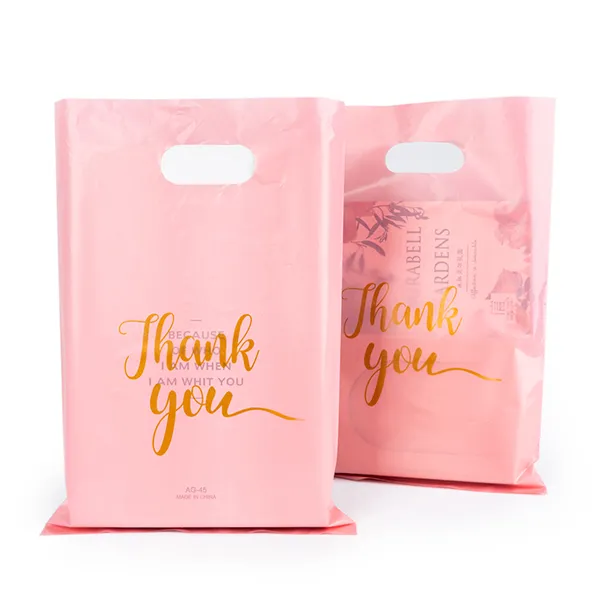 custom die cut handle bags