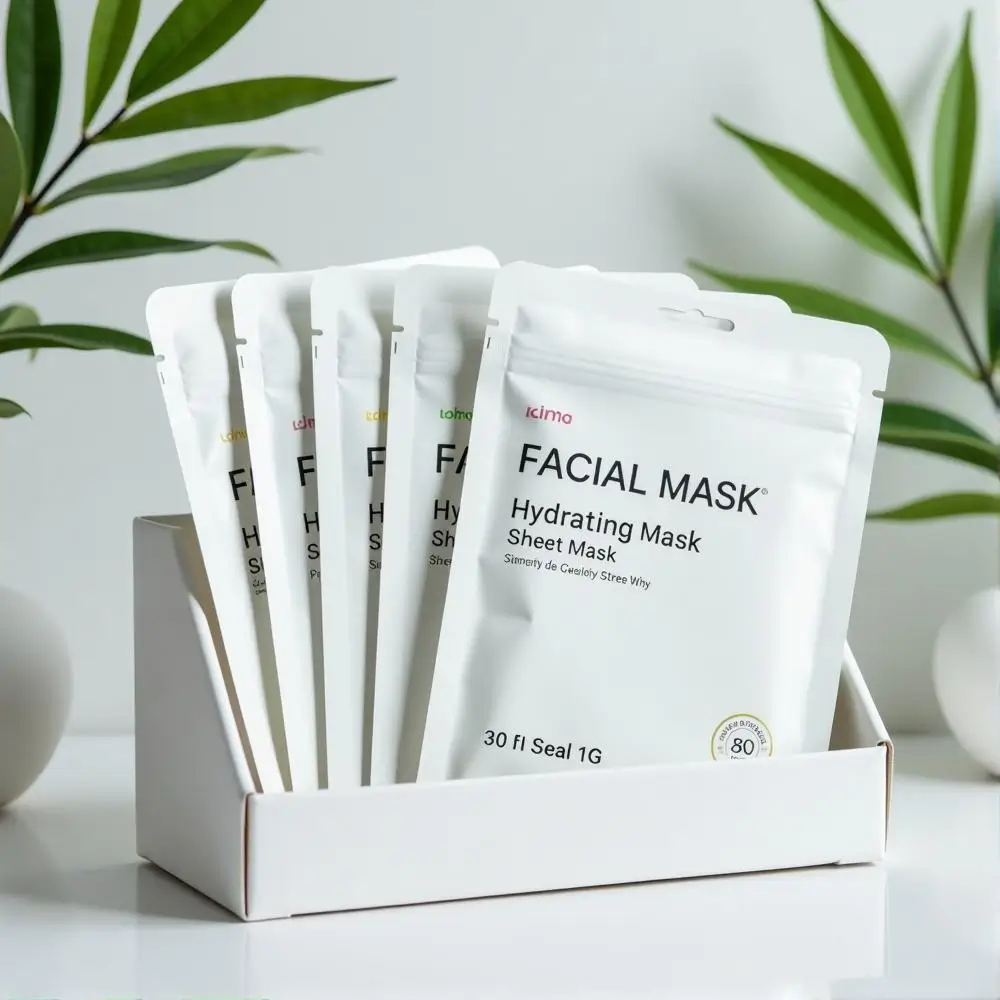 facial mask bag